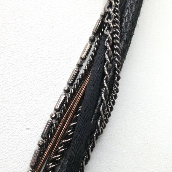 Chico's Multistrand Pendant Necklace, Copper End Caps, 20 Inches - Picture 5 of 9